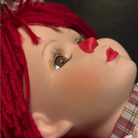 Seymour Mann Raggedy Ann Porcelain Doll Toy Collectible - Picture 7 of 10